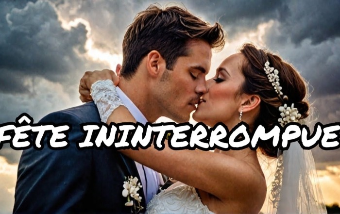 J'ai survécu à une tempête lors d'un mariage !