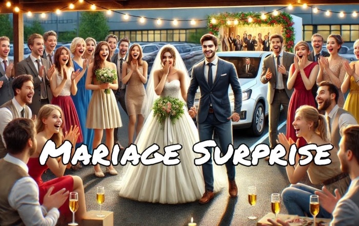 Mariage surprise inoubliable à Bernon : émotion, danse et fête jusqu’au matin