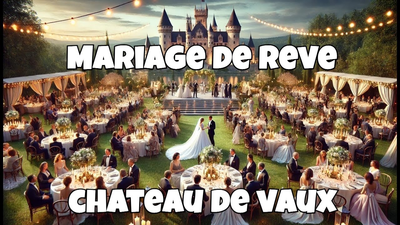 Un Mariage de Rêve au Château de Vaux 150 Invités en Feu Jusqu'à 4h du Matin !